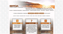 Desktop Screenshot of bertoja.hu